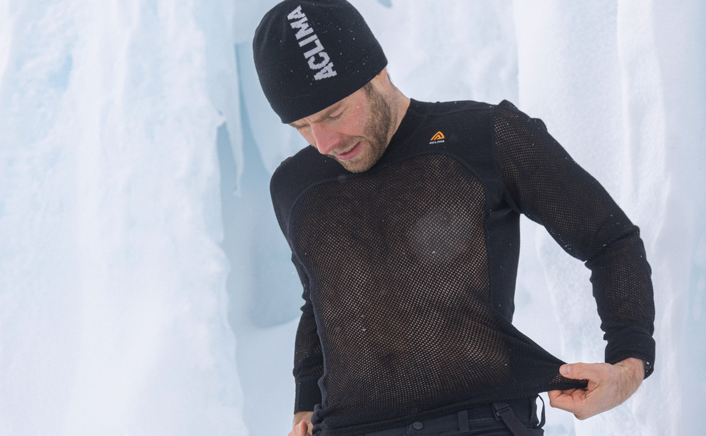 WoolNet<sup>®</sup> Produkte vom Outdoorspezialist Aclima